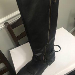 Cato’s size 11W Black Riding Boots
